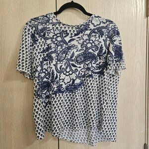 Linen Rebecca taylor blouse